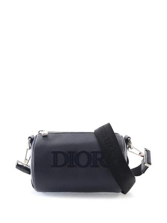 Dior 2020 Grained Calfskin Roller Messenger Bag satchel - Blue