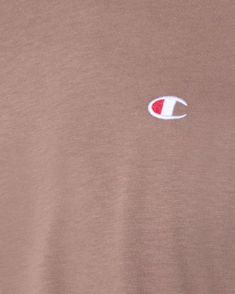 Champion Cotton Jersey Long-Sleeve T-Shirt - Taupe