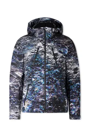 Aztech Mountain + MDJ Nuke Suit Printed Quilted Hooded Down Ski Jacket