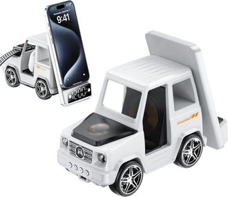 OEM Cargador Inal&aacute;mbrico Creativo Con Forma De Coche: Carga R&aacute;pida De 15 W Para Iphone 16/15/14/13/12 Pro/max/plus. Base De Carga 6 En 1 Con Certificaci&oacute;n