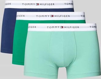 Tommy Hilfiger Trunks aus Baumwoll-Mix im 3er-Pack in Mint, Größe XXL