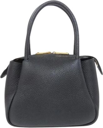 Prada Pre-owned Vintage Handbag - Dames - Vintage Handtas - Zwart - ONE Size - Leer - Vintage