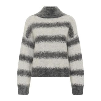 Karen by Simonsen Turtleneck - Dames - Coltruien - Grijs - M - Truien & Vesten