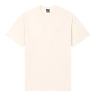 Emporio Armani T-Shirts, male, Beige, Size: XL T-Shirts