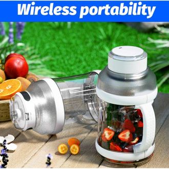 OEM Batidora Deportiva Port&aacute;til, 2,02 M&sup3;, Recargable Por Usb, Para Batidos Y Smoothies, 18.000 Rpm, Libre De Bpa, Tama&ntilde;o Personal, Inal&aacute;mbrica, Con 6 Cuch