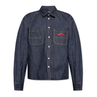 Dsquared2 Denim overhemd - Heren - Spijkeroverhemden - Blauw - S - Denim - Overhemden