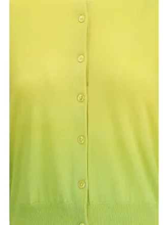 Mirror in the Sky Womens Twin-Set Cardigan Brighton Chrysalis-Electric Cotton Chrysalis/electric Sweater