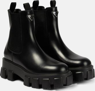 Prada ankle boots sale hotsell