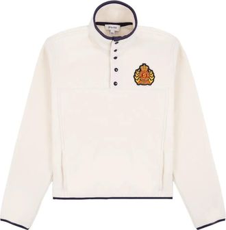 Sporty & Rich Felpa con applicazione - Bianco