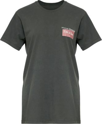 Maison Margiela T-shirt con stampa - Grigio