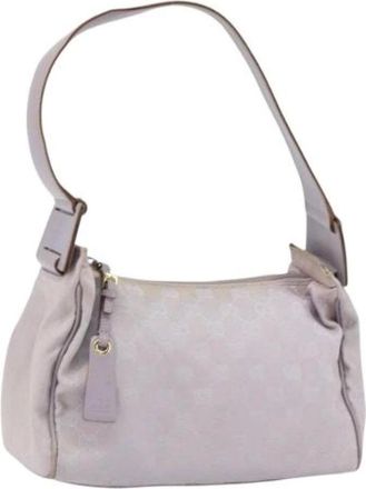 Gucci Pre-owned Shoulder Bags, female, Purple, Size: ONE SIZE Pre-owned Vintage Shoulder Bag