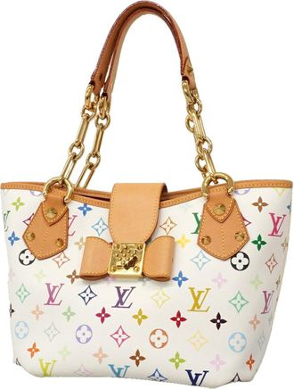 Louis Vuitton Blanc Tote Bag (Pre-Owned)