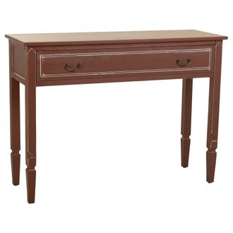 Wanderlust Deco Wanderlust Deco - Recibidor De Madera Marr&oacute;n 112x38x82