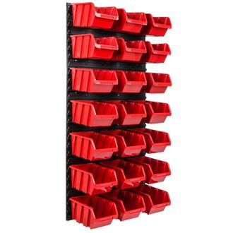 OEM Tablero De Herramientas Para Taller De 57x116 Cm + 21 Bandejas