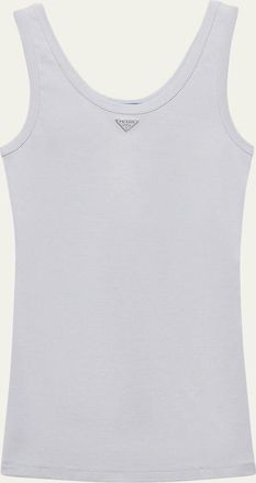 Prada Cotton Jersey Tank Top