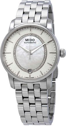 Mido Baroncelli Automatic Mother of Pearl Dial Ladies Watch M0072071111600