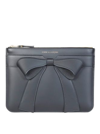 Comme Des Gar&ccedil;ons Big Bow Structured Bow Clutch