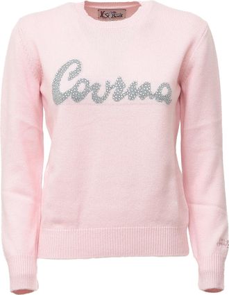 MC2 Saint Barth New Queen Courma Rhinestone Sweater