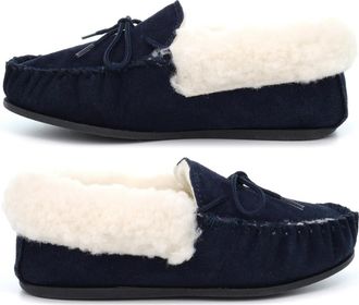 Generic Ladies Real Suede Slippers Womens Outdoor Sole Slippers Size 7 Womens Moccasins Size 4 Outdoor Slipper Ladies Suede Slipper Moccasin Moccasins Slip On