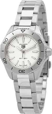 Tag Heuer Aquaracer Quartz White Dial Ladies Watch WBP1411-BA0622