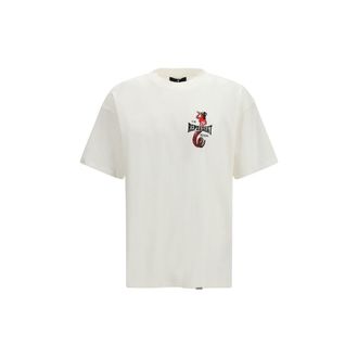 Represent Witte Katoenen T-Shirt