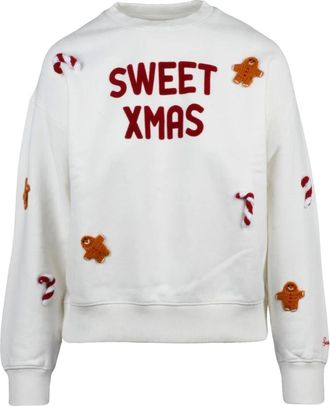 MC2 Saint Barth Dames, Sweatshirts & Hoodies, Wit, Maat: XS Katoen