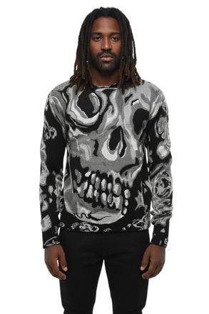 Alexander McQueen Black Crew Neck Sweater