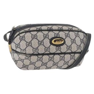 Gucci Pre-owned Vintage Plastic Cross Body Bag - Dames - Pre-owned - Blauw - Maat: ONE Size