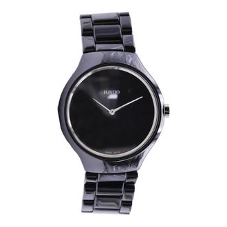 Rado True Thinline Horloge - Dames - Horloges - Zwart - ONE Size - Accessoires