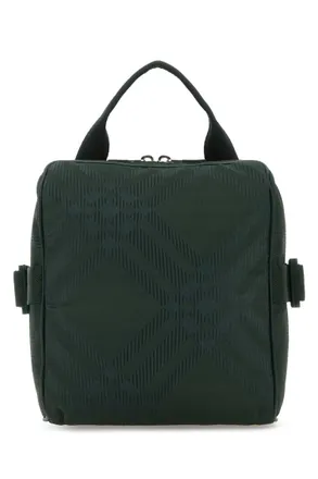 Burberry Bottle green fabric crossbody bag