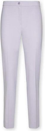 Elena Miro Milano Steek Broek - Dames - Slim Fit Broeken - Paars - 5XL - Nylon - Broeken