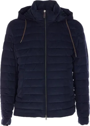 Herno Mens Coats Blue
