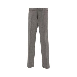 Cellar Door Suit Trousers, male, Gray, Size: S Leone Trousers