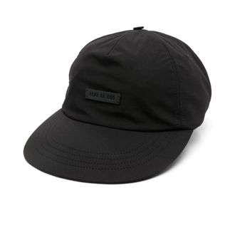 Fear of God Dad Cap - Heren - Petten - Zwart - S - Polyester - Accessoires