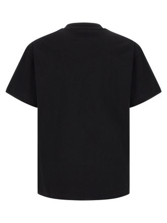 Palm Angels Logo-Embroidered Cotton T-Shirt - Black