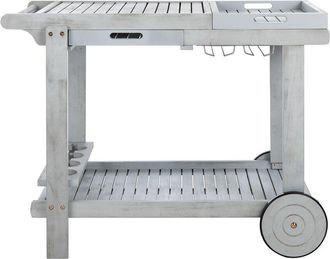 Safavieh Orland Grey Outdoor Tea Trolley