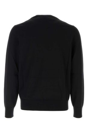 Burberry EKD Logo Wool Sweater - Black