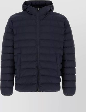 Herno jacket stretch nylon hooded design