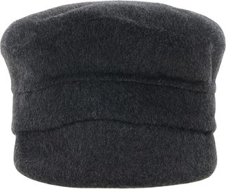 P.A.R.O.S.H. Leak 26 Hoed - Dames - Petten - Grijs - S - Wol - Accessoires