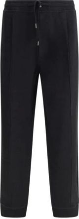 Brunello Cucinelli Heren, Broeken, Zwart, Maat: 3XL Katoen