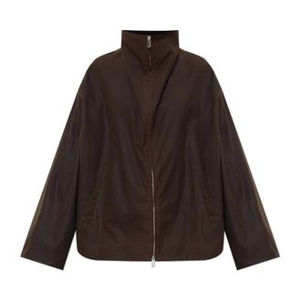 Toteme Chaqueta Country con Cremallera - Jackets - Mujer - Marr&oacute;n - S