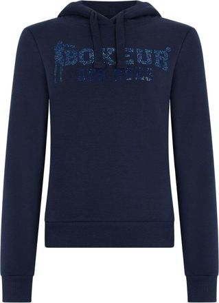 Boxeur Des Rues Kapuzenpullover BOXEUR DES RUES BOXEUR DES RUES Kapuzenpullover Lady Hooded Sweatshirt, Damen, Gr. XS, blau, Obermaterial: 70% Baumwolle CO. 30% Polye