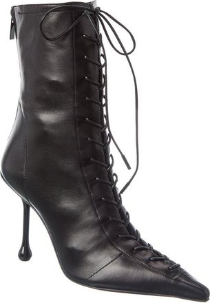 Jimmy Choo London Scarlett 95 Leather Bootie