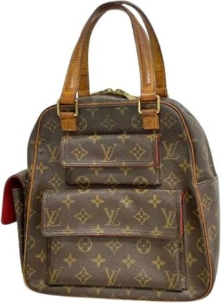 Louis Vuitton Pre-owned Handbags, female, Brown, Size: ONE SIZE Pre-owned Vintage Handbag