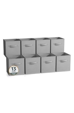Sorbus 8-Pack Collapsible Storage Cube in Gray at Nordstrom Rack