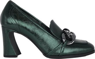 H&ouml;gl Groene Patent Damespump - Dames - Pumps - Groen - 37 1/2 EU - Schoenen