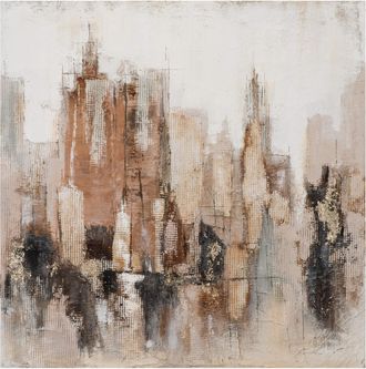 Schubiger M&ouml;bel Bild Abstrakte Skyline 1