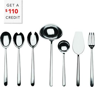 Mepra Linea 7Pc Serving Set With $110 Credit