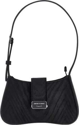 Emporio Armani Mini borsa bowling in pelle nappa - - Bags - Donna - Nero - ONE SIZE