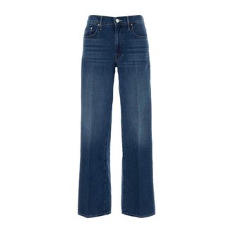 Mother Straight Jeans, female, Blue, Size: W24 Straight Jeans